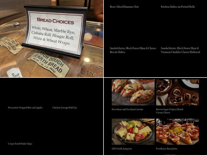 Boar's Head Café Menu