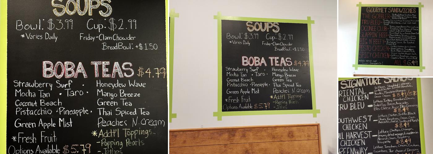 Cravings! Menu