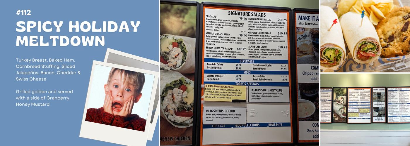 Roly Poly Homewood Menu