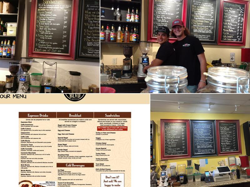 Blvd Coffee Menu