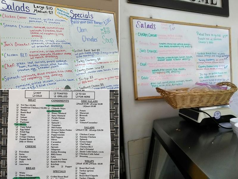 Templeton Market & Deli Menu