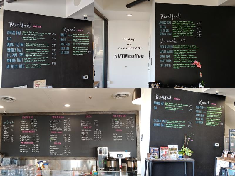 Blk Dot Coffee Menu