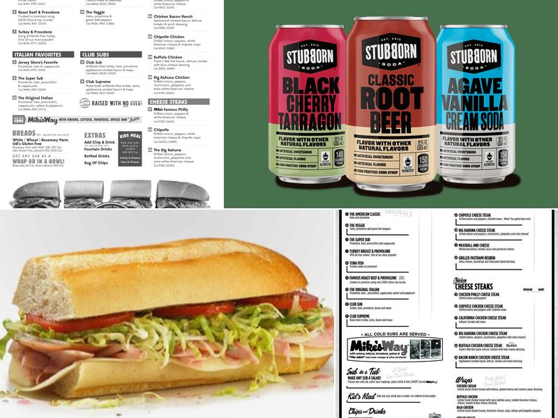 Jersey Mike's Subs Menu