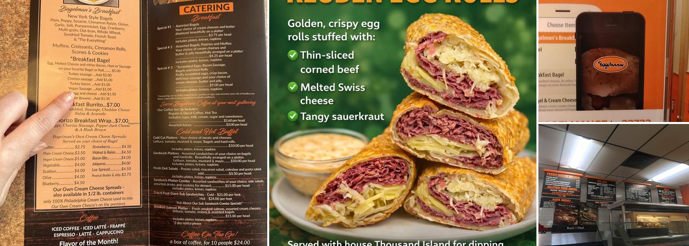 Bagelman Menu