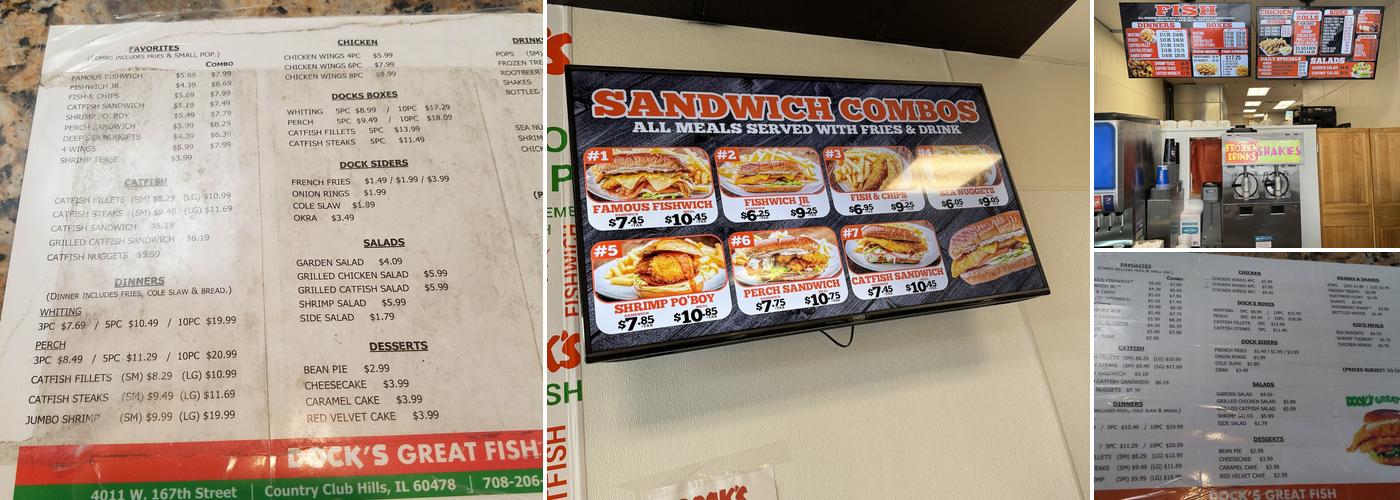 Dock's Menu
