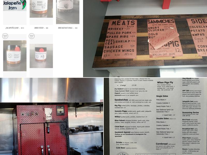 Prime Smoked Meats Menu