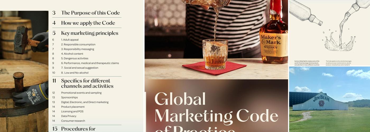 James B. Beam Distilling Co. Menu