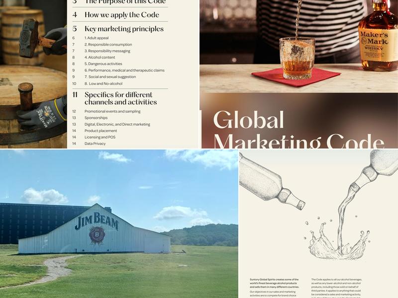 James B. Beam Distilling Co. Menu