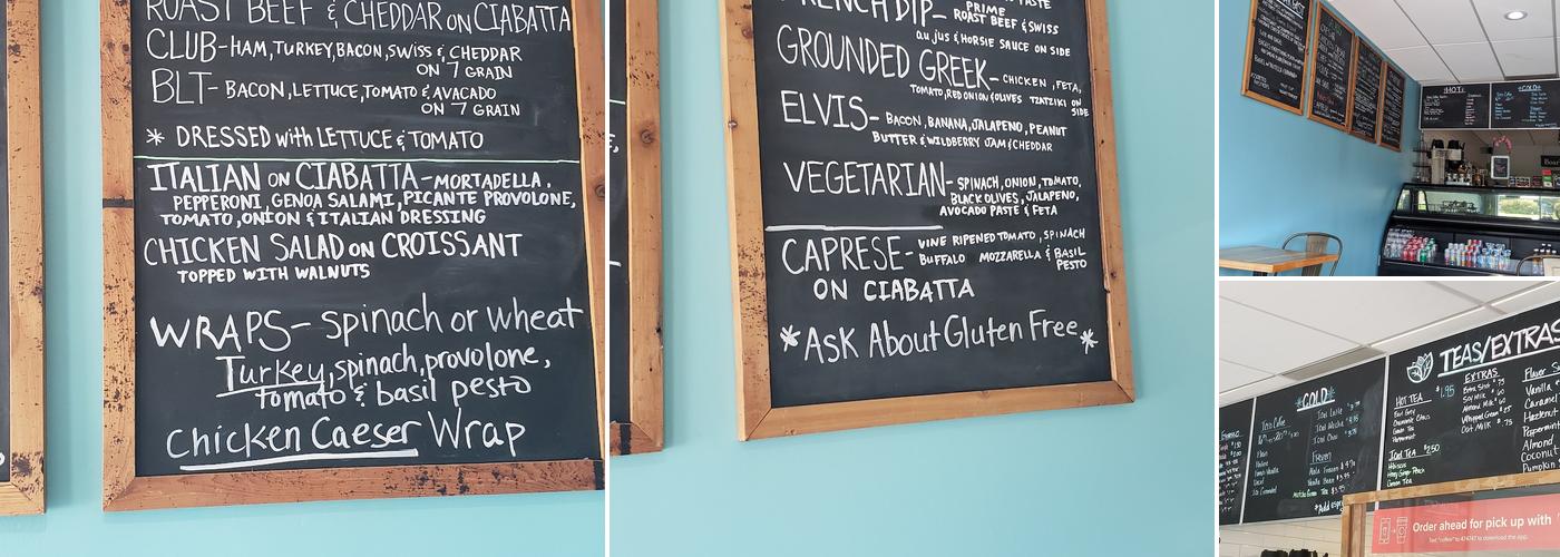 Grounded Coffee Cafe Menu