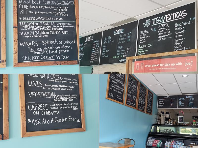 Grounded Coffee Cafe Menu