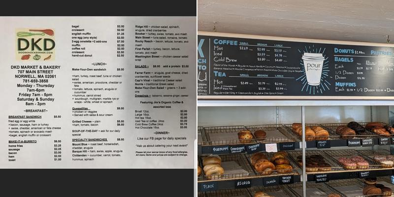 Doorknock Dinner Menu