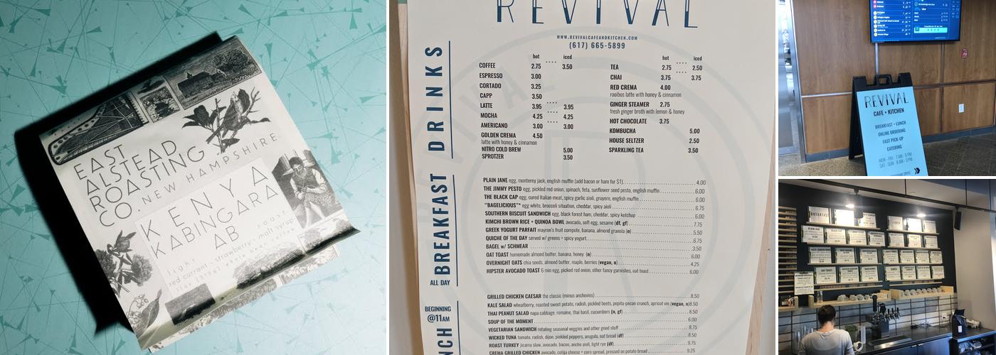 Revival Cafe+Kitchen Menu