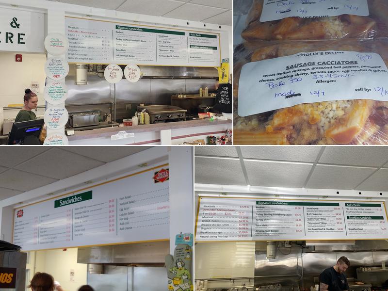 Holly's Deli Menu