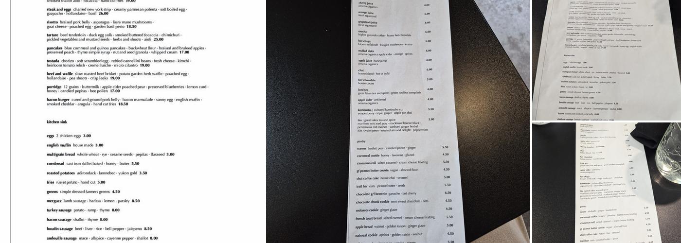 S2S Sugar to Salt Menu