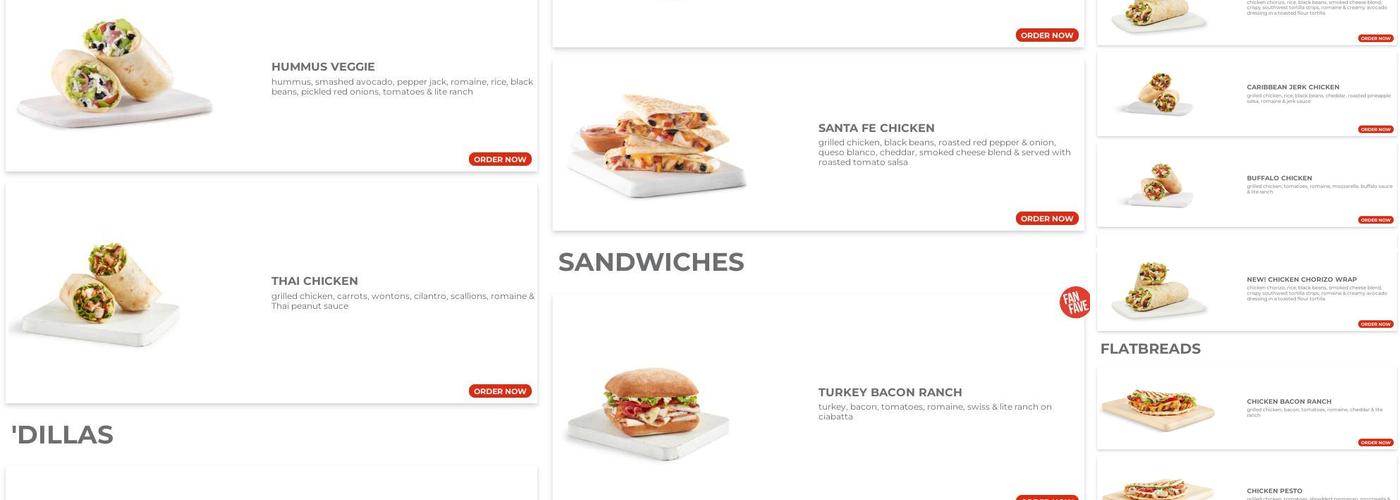 Tropical Smoothie Cafe Menu