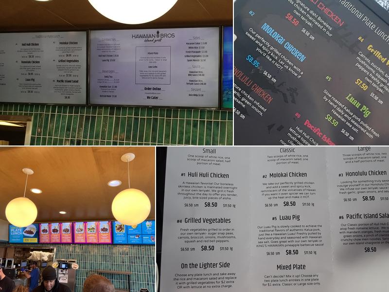 Hawaiian Bros Island Grill Menu