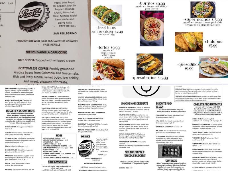 The Breakfast Spot Menu