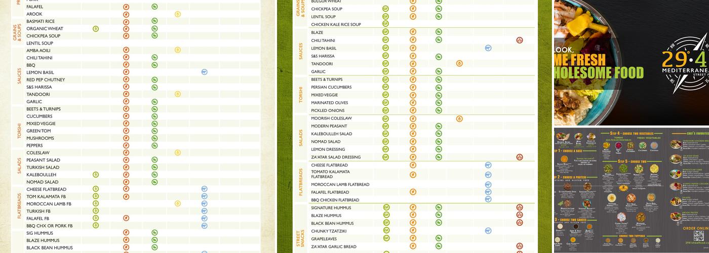 2941 Street Food - Bloomfield Hills Menu