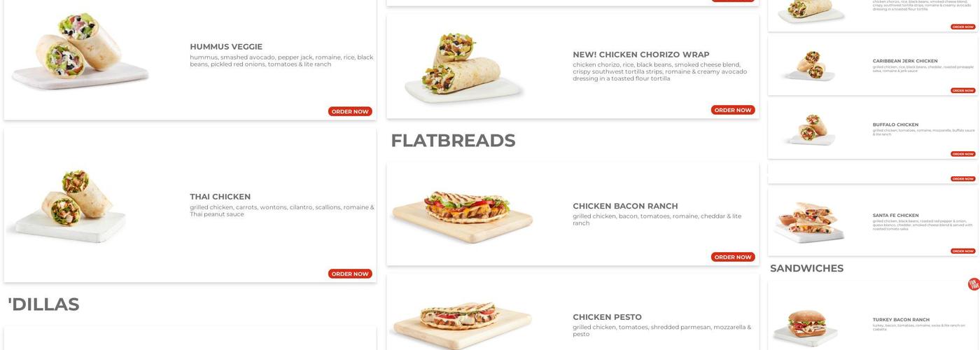 Tropical Smoothie Cafe Menu