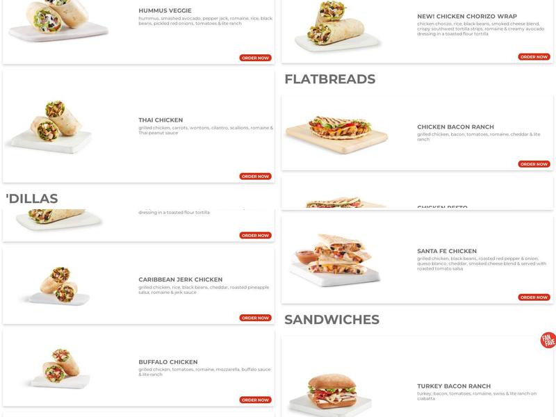 Tropical Smoothie Cafe Menu