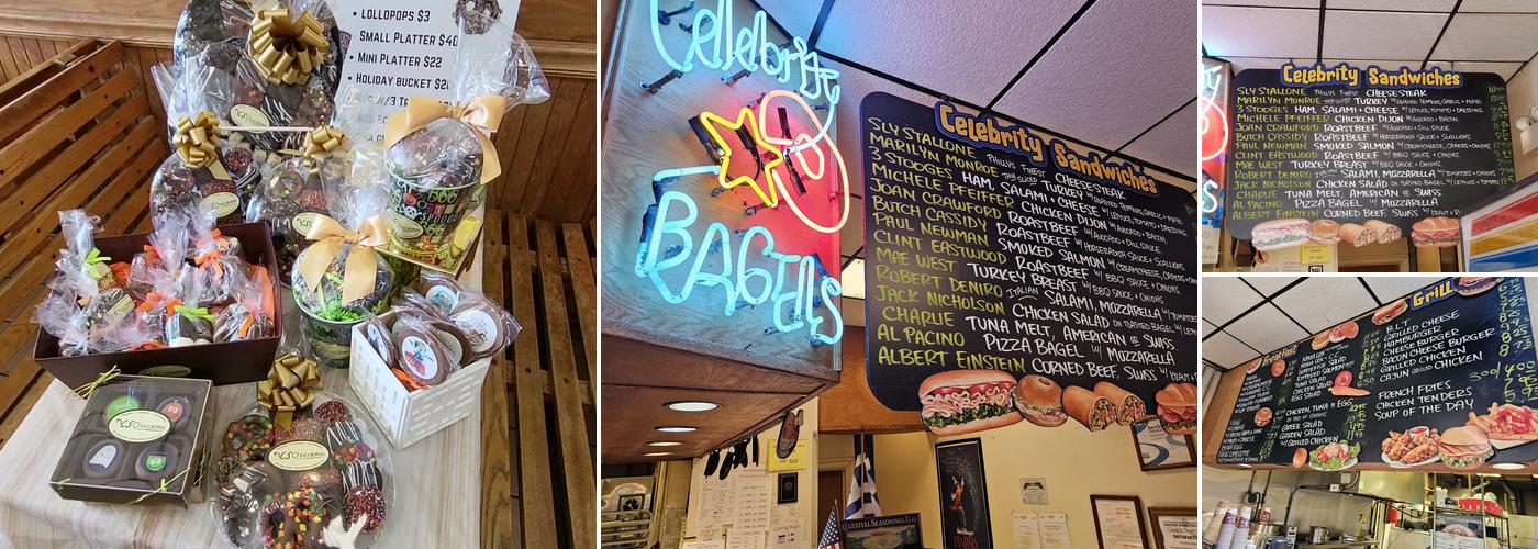 Celebrity Bagels Menu