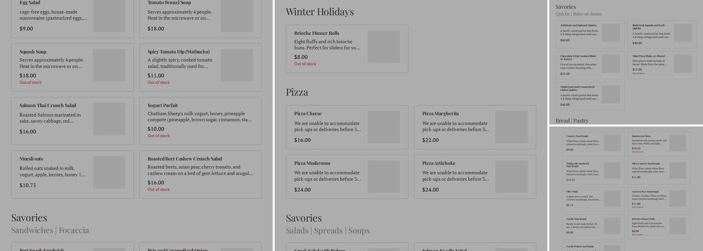 Liv Breads Artisan Bakery and Coffee Bar Menu