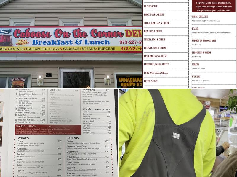 BOBBY CABOOSE DELI GRILL Menu