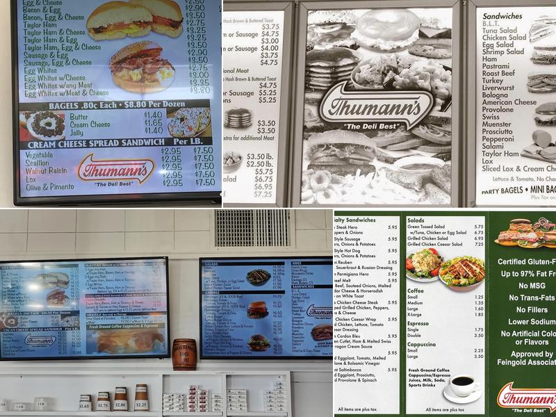 Bagel Express Menu
