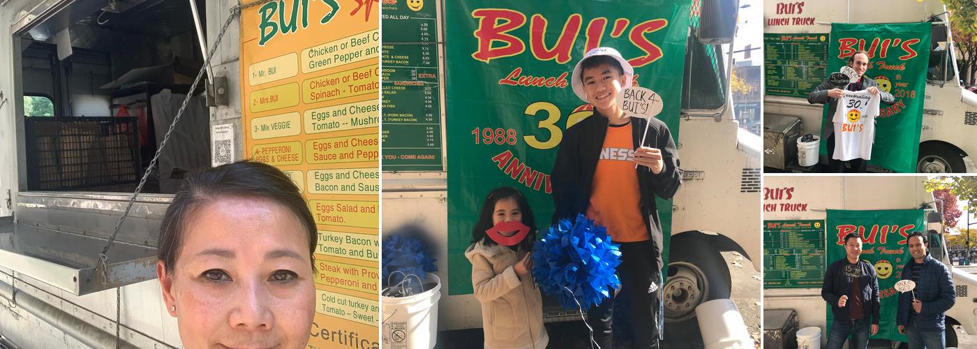 Bui's Lunch Truck Menu