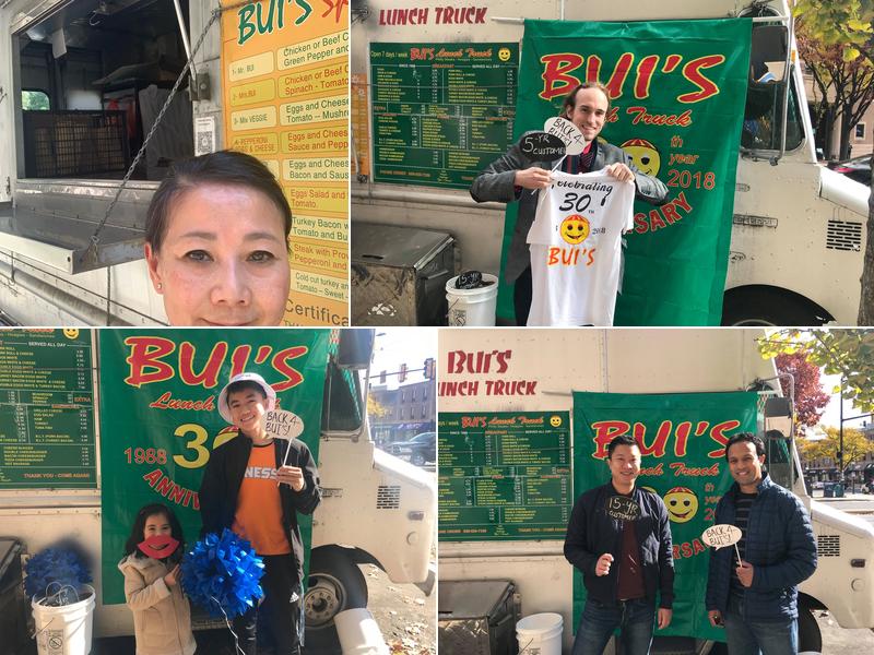 Bui's Lunch Truck Menu