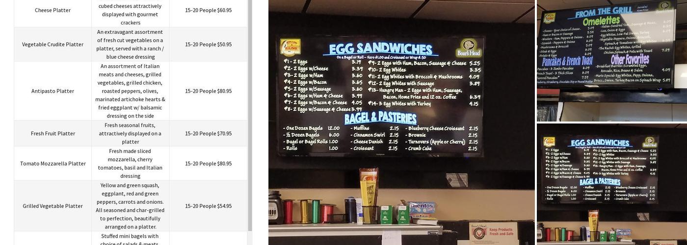Stuff A Bagel Massapequa Menu