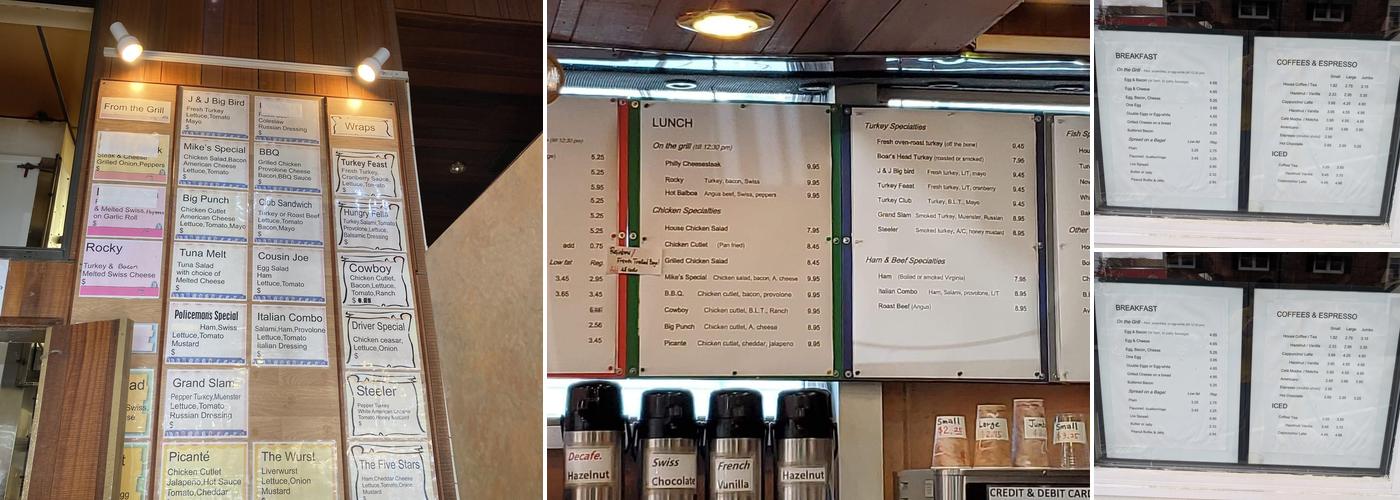 Hand Rolled Bagels Menu