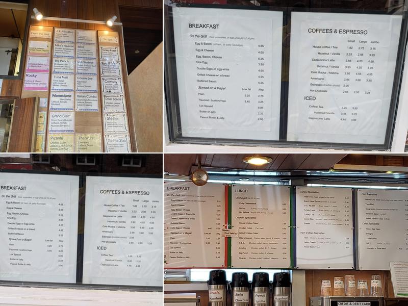 Hand Rolled Bagels Menu