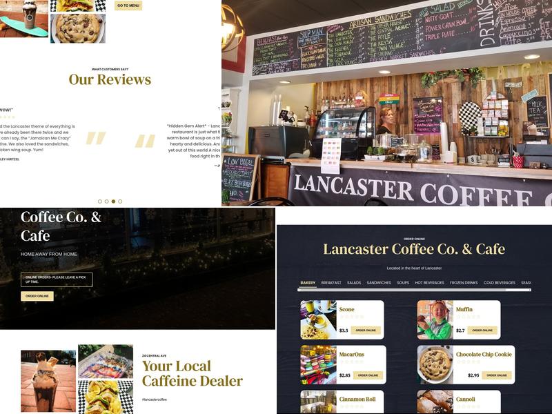 Lancaster Coffee Co. & Cafe Menu