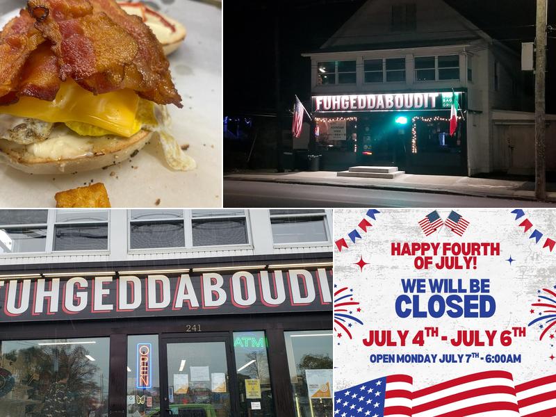 Fuhgeddaboudit Deli, Bagel, Grill