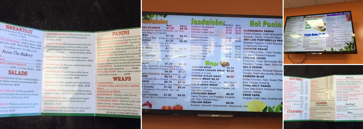 Hillside Deli Menu