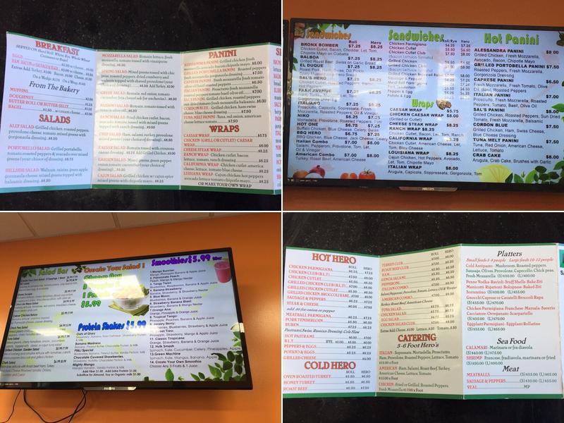 Hillside Deli Menu