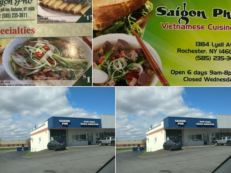 Saigon Pho 1384 Lyell Ave, Rochester