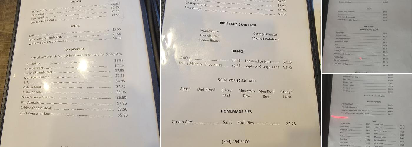 Jerry’s FlyAway Kitchen Menu