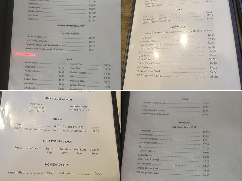 Jerry’s FlyAway Kitchen Menu