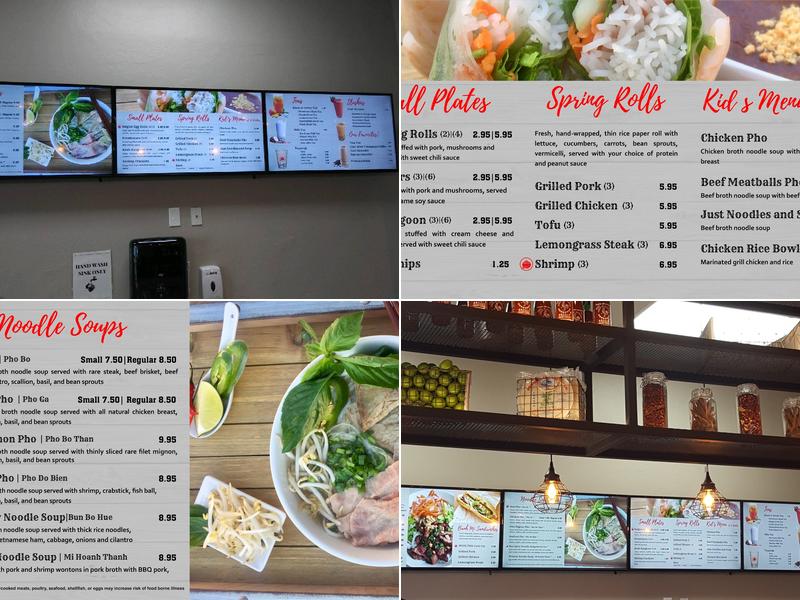 Wich Pho Menu