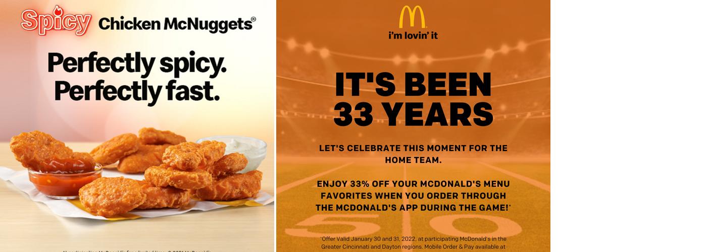 McDonald's Menu