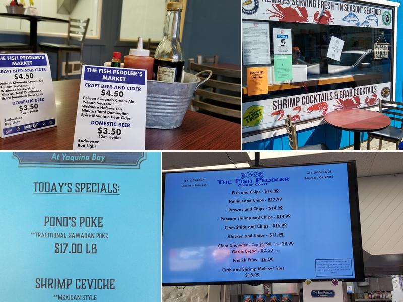 Fish Peddler's Market Menu