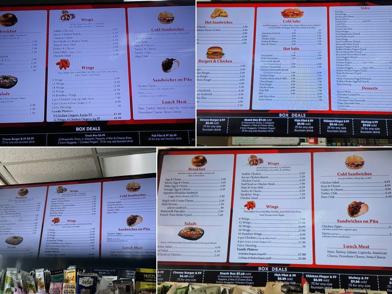 Quick Stop Deli Menu