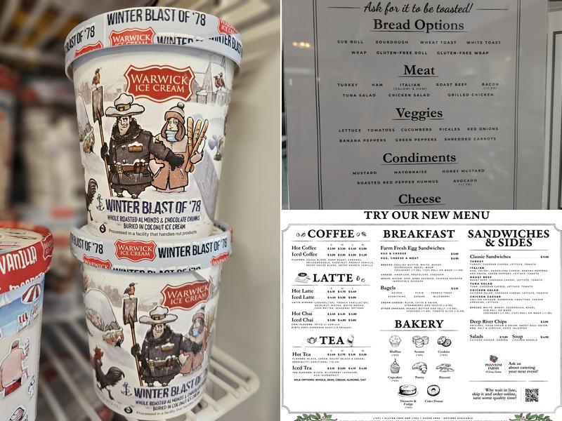 Phantom Farms Menu