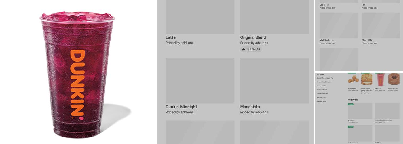 Dunkin' Menu