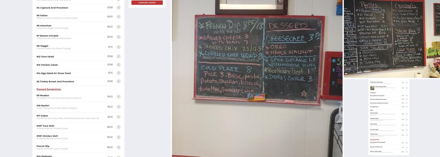 Boston Annie's - Subs, Salads, Sweets Menu