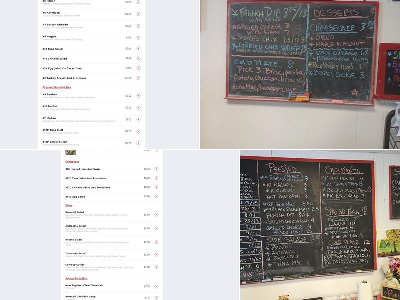 Boston Annie's - Subs, Salads, Sweets Menu