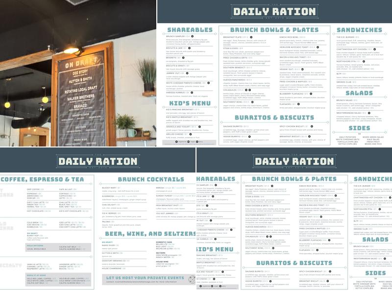 The Daily Ration Menu