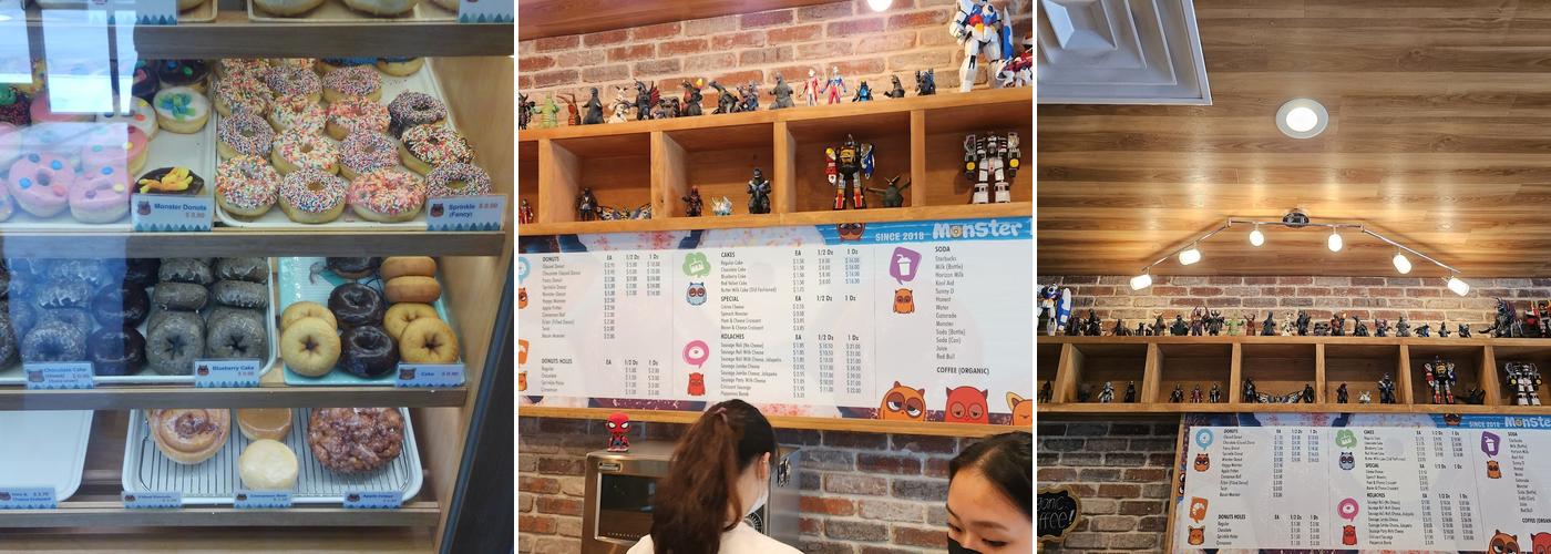 Monster Donuts Menu